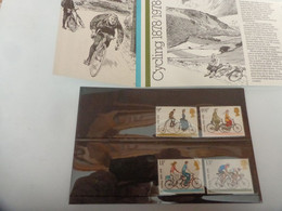 Planche N° 194 De 4 Timbres De 1978 Cycling British Post Office  Mint Stamps (cycliste - Collections