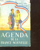 AGENDA DE LA FRANCE NOUVELLE. 1941 - COLLECTIF. - 0 - Terminkalender Leer
