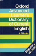 OXFORD ADVANCED LEARNER'S DICTIONARY OF CURRENT ENGLISH - HORNBY A. S., COWIE A. P., GIMSON A. C. - 1983 - Dictionaries, Thesauri