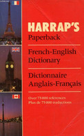 HARRAP'S PAPERBACK, FRENCH-ENGLISH DICTIONARY, DICTIONNAIRE ANGLAIS-FRANCAIS - KNOX HELEN - 1986 - Dictionaries, Thesauri