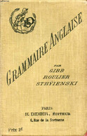 GRAMMAIRE ANGLAISE - GIBB, ROULIER, STRYIENSKI - 0 - Langue Anglaise/ Grammaire