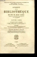 CATALOGUE DE LA BIBLIOTHEQUE DE FEU DE M. JULES COÜET - HUITIEME PARTIE - OUVRAGES SUR LA MUSIQUE - THEATRE - OUVRAGES R - Agendas & Calendriers