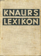 KNAURS LEXIKON A-Z - COLLECTIF - 1949 - Atlanten