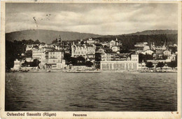 CPA AK Insel RÜGEN Ostseebad SASSNITZ Panorama GERMANY (609994) - Sassnitz