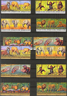 Guinea 1977 Fauna Animals Set Of 36 Mi.: 793/828 55,00 Eur. MNH - Chimpanzés