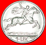 • AUSTRIA: ALBANIA ★ 1 LEK 1930V MINT LUSTER! ALEXANDER THE GREAT (336-323 BCE)! LOW START ★ NO RESERVE! - Albanie