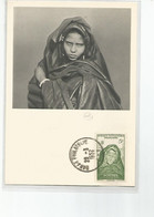 Timbre Publicite Ionyl  1952 Mauritanie Femme De La Tribu Ouled Ahmed Ben Daman - Sonstige & Ohne Zuordnung