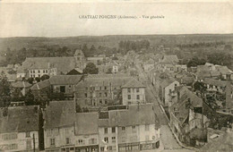 Château Porcien * Vue Générale Et Rue De La Commune - Chateau Porcien