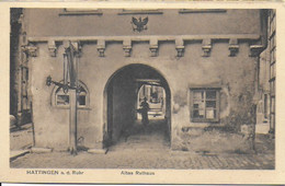 Hattingen A. D. Ruhr -  Altes Rathaus - Hattingen