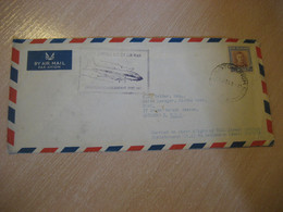 CHRISTCHURCH MELBOURNE Teal Service First Official Direct Air Mail First Flight 1951 Cancel Cover AUSTRALIA NEW ZEALAND - Lettres & Documents