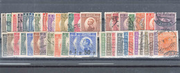 Yugoslavia Kingdom 1921,1923,1924 And 1926 Several Complete Used Sets - Usati