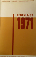 Koninklijke Vlaamse Ingenieursvereniging - Ledenlijst 1971 - Jaarboek Annuaire - Antique