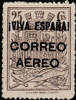 LOTE 2112B // (C110)  ESPAÑA 1937.   EDIFIL:  E.L.P. BURGOS 65. VALOR CLAVE *MH - Emissions Nationalistes