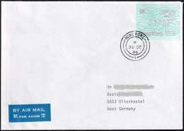 HONG KONG 1986 Mi-Nr. ATM 1 FDC - Distribuidores