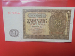 D.D.R 20 MARK 1948 Circuler (B.22) - 20 Deutsche Mark