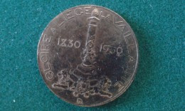 1930, Gloire A Liege La Vaillante, 6 Gram (med334) - Elongated Coins
