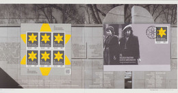 POLAND 2013 Booklet / Warsaw Ghetto Uprising, Six-pointed Star, Polish Jews, Nazi Germany, FDC + Mini Sheet MNH ** - Postzegelboekjes