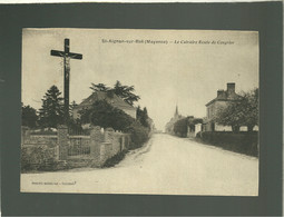 53 St Aignan Sur Roë Le Calvaire Route De Congrier édit. Photo Moderne Pouancé - Saint Aignan Sur Rö