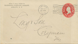 USA 1910 2C Washington Superb STO PS Env Machine Postmark „„ALBANY, N.Y..“ - 1901-20