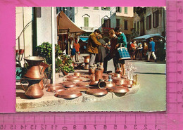 CPM  ITALIE, LOMBARDIA, VARESE, LUINO : Marché - Luino