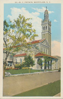 USA Ca. 1930/40 Superb Used Coloured Pc „R.C. Church, MONTCLAIR, New Jersey“ - Altri & Non Classificati