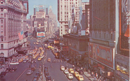 USA Ca. 1960 Superb Mint Coloured Pc "Times Square, NEW YORK“ - Time Square