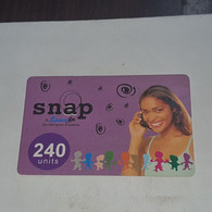 Ghana-(GH-SPA-REF-0006A/6)-snap Lady(59)(6032930661917)(look Out Side And Chip)1card Prepiad/gift Free - Ghana
