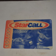 Ghana-(GH-STA-REF-002A/9)-blue Back Ground(77)(4142-0076-7269)(look Out Side And Chip)1card Prepiad/gift Free - Ghana