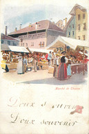 CPA SUISSE "Marché  De Thoune" - Thun