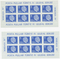 TÜRKEI 1979 Atatürk 5L Nationale Briefmarkenausstellung Ankara Postfr. Kab.-Klbg - Neufs