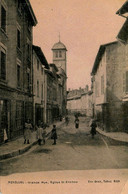 Montluel * Grande Rue , église St étienne - Montluel