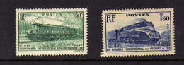 France (1937)  -   Chemins De Fer  - Neufs* - MH - Andere & Zonder Classificatie