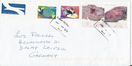 South Africa Cover Sent To Germany 9-4-2008 Topic Stamps - Lettres & Documents