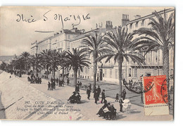 CPA 06 Nice - Côte D'Azur - Quai Du Midi Et Banque De France - Spiaggia Di Mezzo Giarno E Banca Di Francia - South Quay - Bauwerke, Gebäude