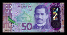 Nueva Zelanda New Zealand 50 Dollars 2016 Pick 194a Polymer SC UNC - New Zealand