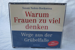 4 CDs "Warum Frauen Zu Viel Denken" Wege Aus Der Grübelfalle, Von Susan Nolen-Hoeksema - CDs