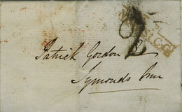 GB 1831 Entire Re Lord Durham With New St. Postmark - ...-1840 Vorläufer