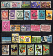 BIGX48 -  MALAYA , Lotto Misto Di Francobolli Del Paese - Federation Of Malaya