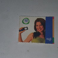 Honduras-(HN-TIG-REF-0004/3)-girl Holdinga Mobile-(6)-(L10)-(1/9/2010)-(950510153010)-used Card - Honduras