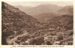 / CPA FRANCE 06 "Lantosque, Vue Générale De La Vallée De La Vésubie" - Lantosque