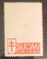 O) FINLAND SUOMI, ERROR OF IMPRESSION, THE SURTAX WAS FOR THE PREVENTION OF TUBERCULOSIS, XF - Plaatfouten En Curiosa