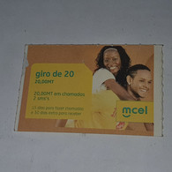 Mozambique-(MZ-MCE-REC-0003/C/3)-(9)-girl And Boy-(59355712317068)-(11/8/2011)-used Card - Mozambique