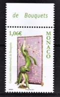 MONACO 2021 - CONCOURS INTERNATIONAL DE BOUQUETS - Y.T. N° 3275 /   NEUF ** - Unused Stamps