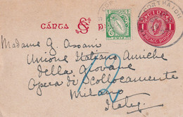 EIRE 1929   ENTIER POSTAL/GANZSACHE/POSTAL STATIONARY  CARTE DE CORTHAIDH - Cartas & Documentos