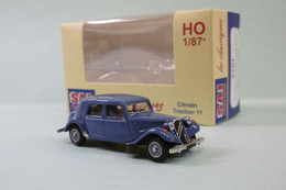 SAI Les Classiques - CITROEN TRACTION 11B 1952 Bleu D'Islande Réf. 6101 Neuf NBO HO 1/87 - Véhicules Routiers