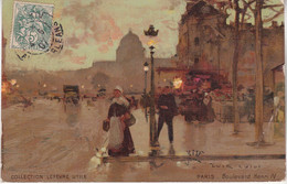 Paris Boulevard Henri IV Collection Lefèvre Utile De Loir Luigi - Loir