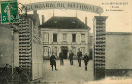 St Julien Du Sault * La Gendarmerie Nationale * Gendarmes - Saint Julien Du Sault