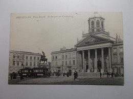 BRUXELLES Place Royale Saint Jacques Sur Coudenberg - Nahverkehr, Oberirdisch