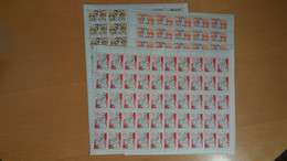 Russia 1961 Mi 2492-2494  MNH ** Sheets - Full Sheets
