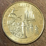 85 SAINT-GILLES-CROIX-DE-VIE MDP 2012 MÉDAILLE SOUVENIR MONNAIE DE PARIS JETON TOURISTIQUE MEDALS COINS TOKENS - 2012